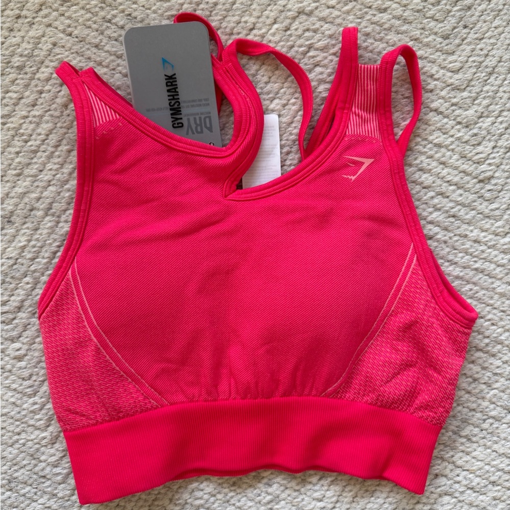 Gymshark Vibrant Pink Sports Bra